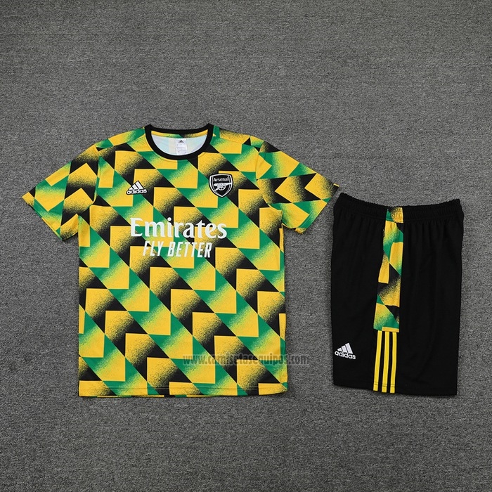 Chandal del Arsenal Manga Corta 2022-2023 Verde - Pantalon Corto